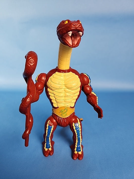 Vintage MOTU Rattlor 100% Complete Masters Of The Universe 1984 Yellow Neck 