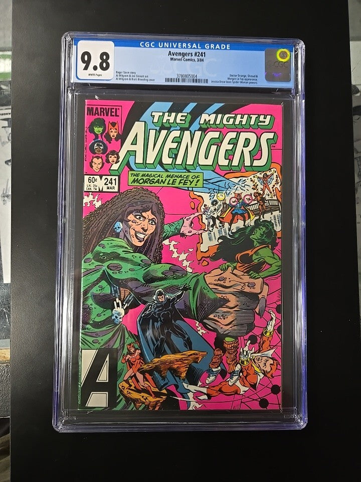 Avengers #241 CGC 9.8 