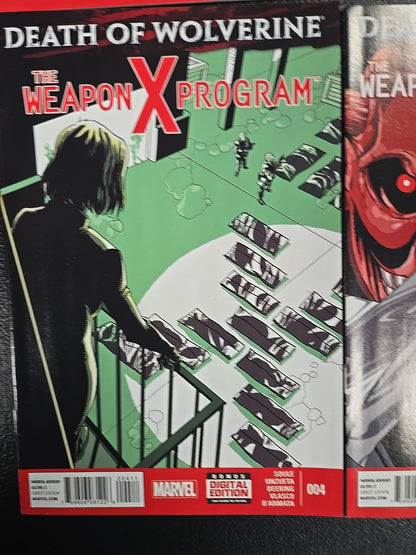 Death of Wolverine: The Weapon X Program #1-5 Complete Set + Logan Legacy #1 🔥 