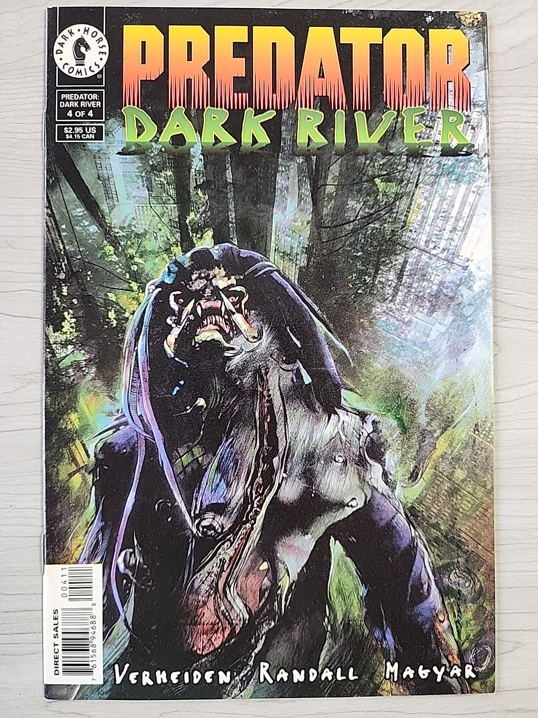 Predator: Dark Rivers #1-4 Complete Run Dark Horse 1996 VF #1 Newsstand 