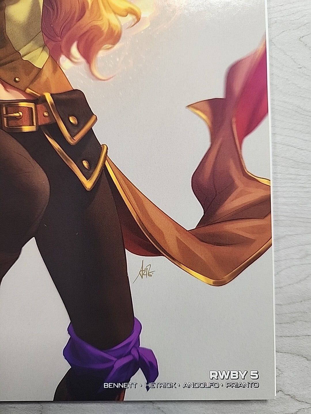 RWBY #5  DC Comics Stanley Artgerm Lau Virgin Variant DC Yang Card Stock 2020