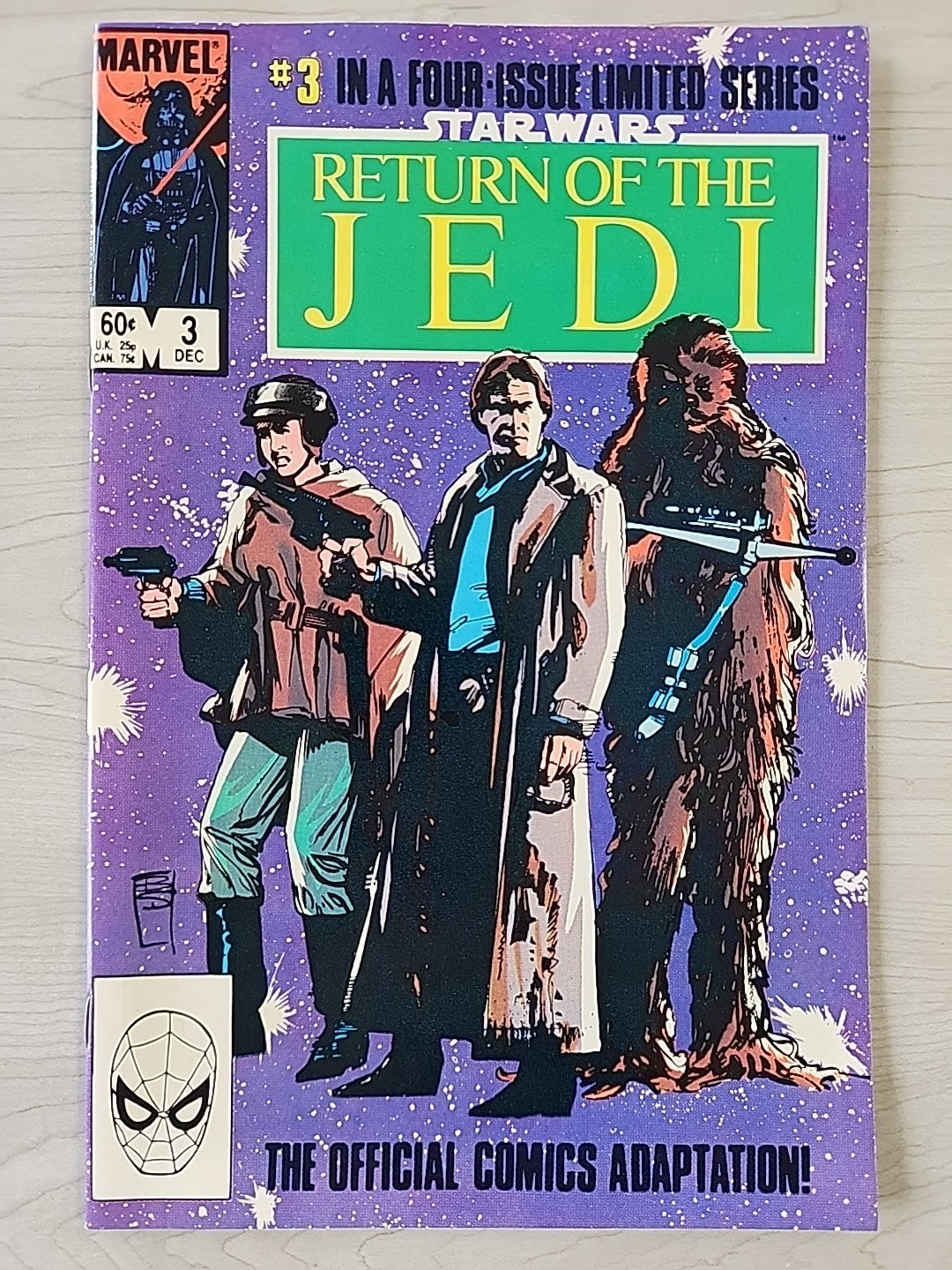 Star Wars: Return of The Jedi  Limited Series Issues 1-4 NM Marvel Comics 1983