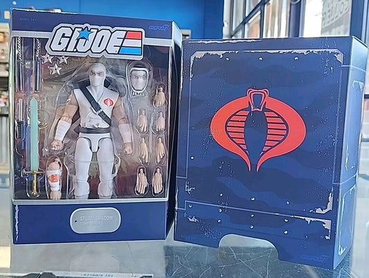 Super 7 G.I. Joe Ultimates Storm Shadow Cobra Ninja 7" Figure New in Box
