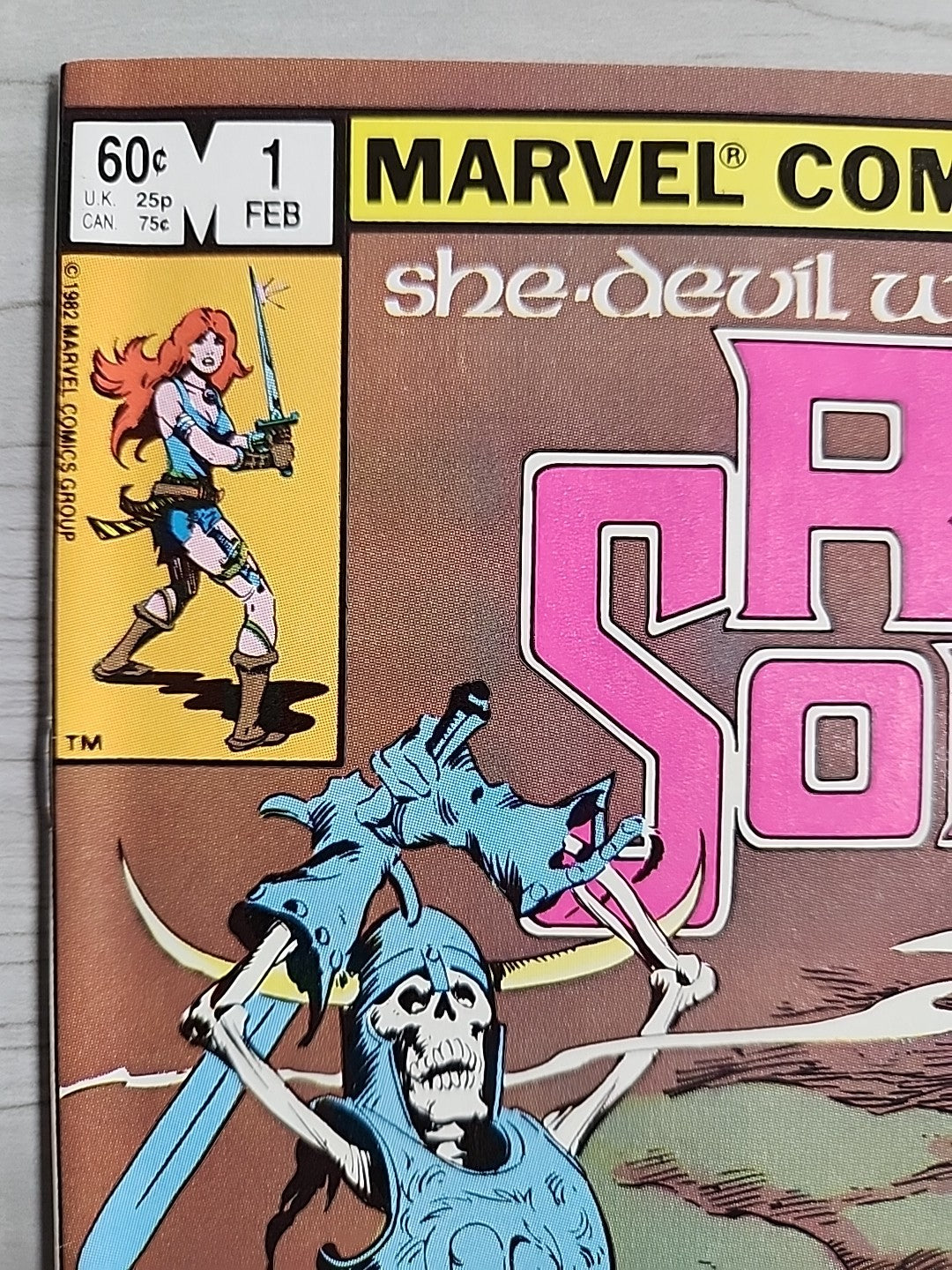 Red Sonja Vol. 2 #1, #2 (MARVEL Comics 1982)  VF/NM She-Devil With A Sword