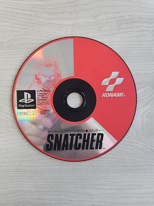 Snatcher PS1 Loose [NTSC-J] - Tested & Working Hideo Kojima US Seller