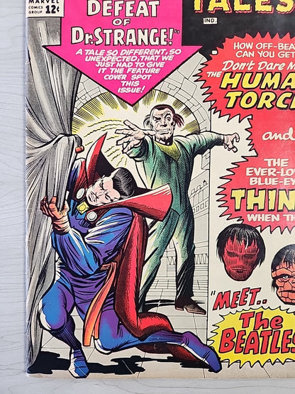 Strange Tales #130 VG/FN 5.0 Cameo by The Beatles! 1965 Jack Kirby Marvel