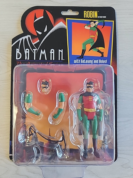 5 Points Robin The Animated Series Batman Action 4” Figure Mezco Series 1