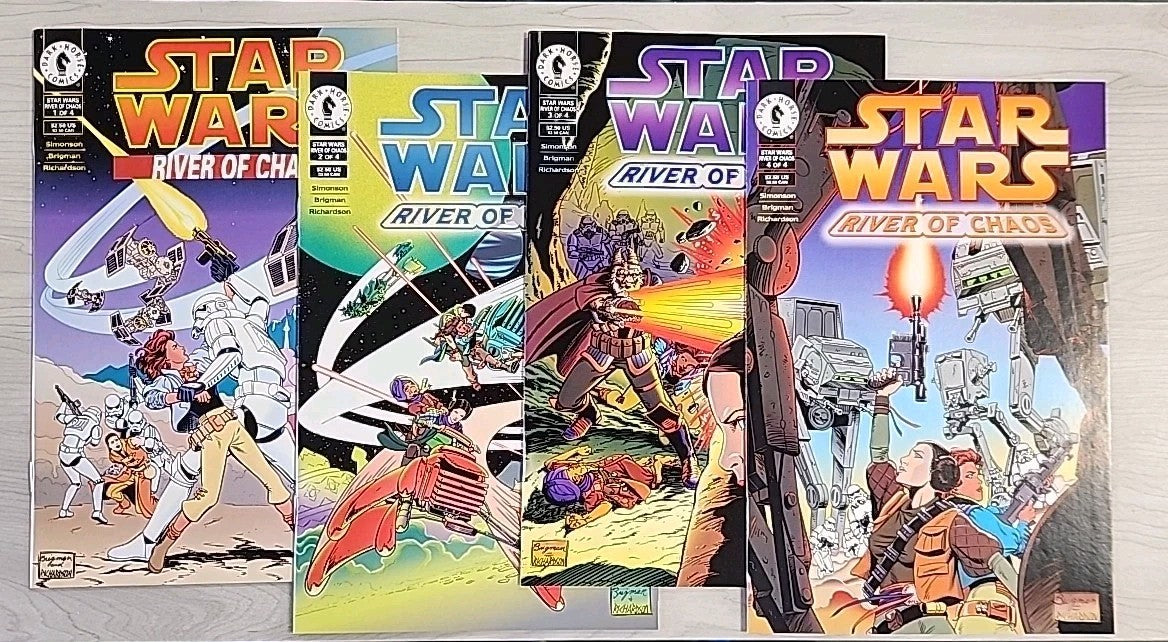 Star Wars: River of Chaos #1-4 (1995) Dark Horse Complete Set 1 2 3 4