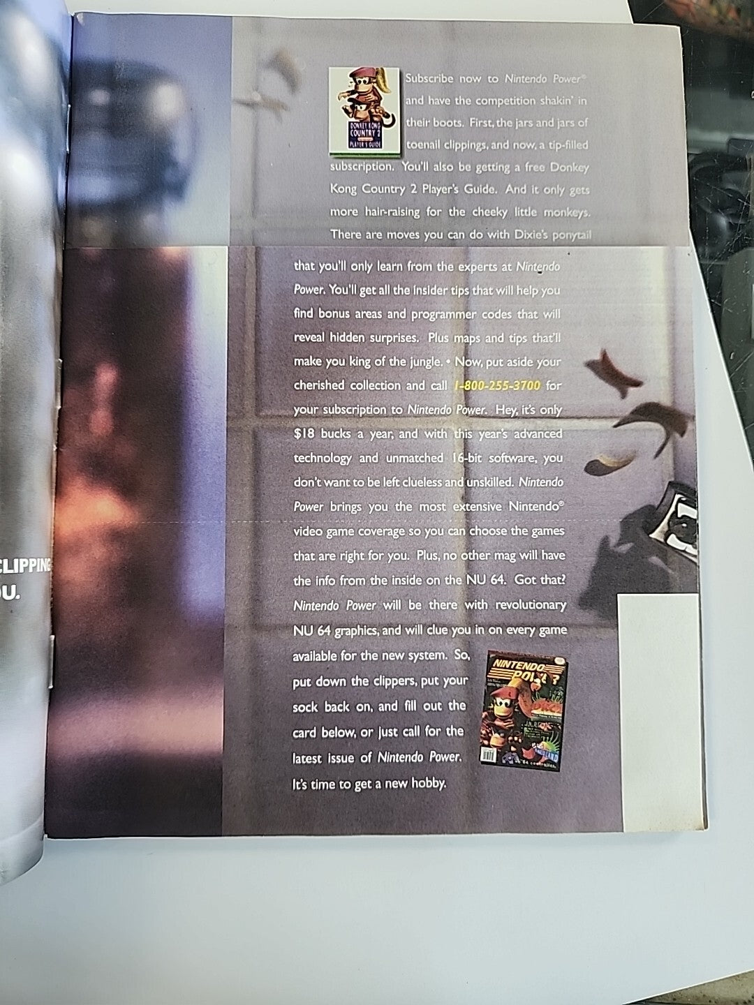 Nintendo Power 81 February Killer 1996 Instinct 2 with Ken Griffey Poster