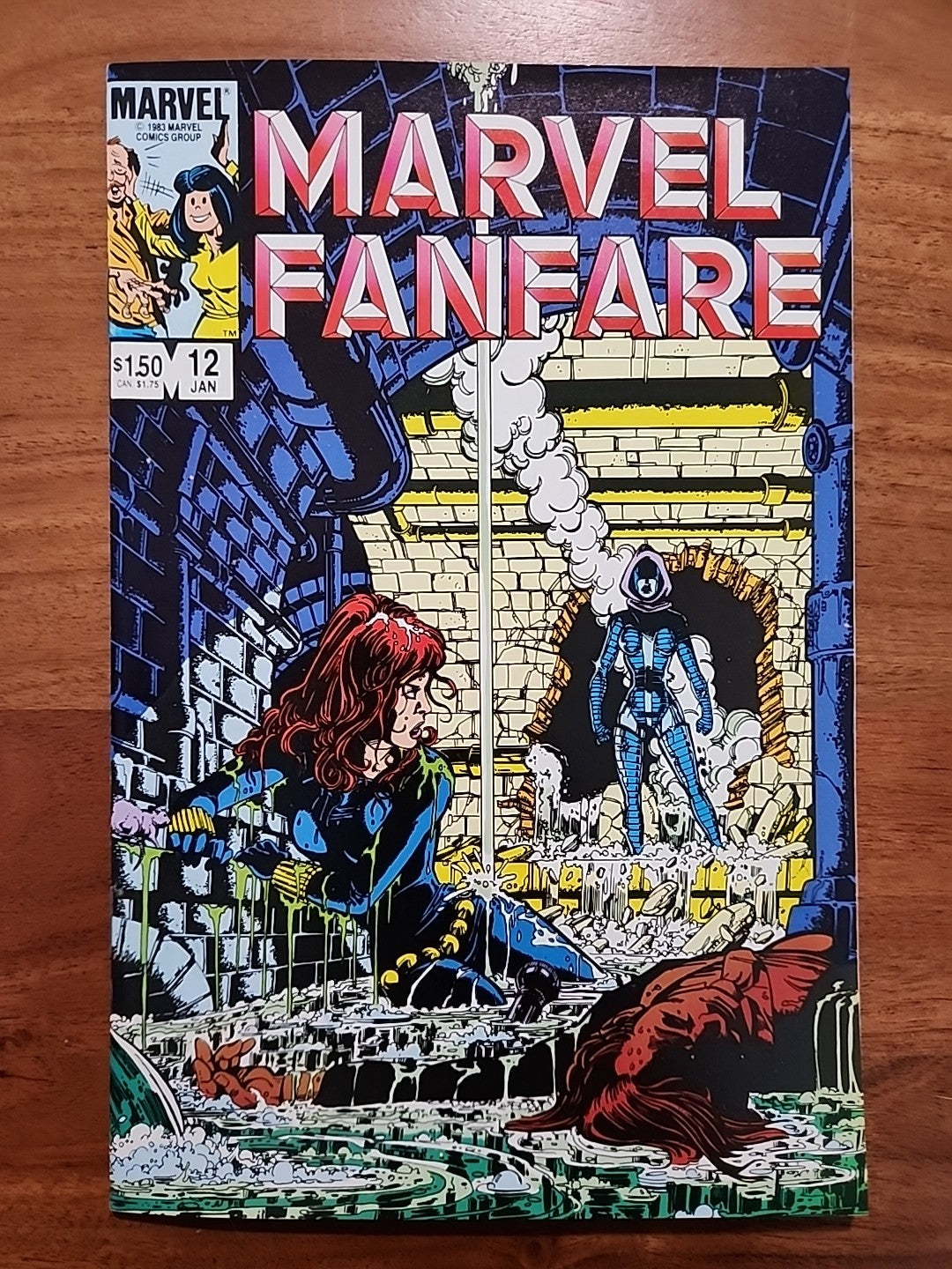 Marvel Fanfare 10 11 12 NM High Grade Black Widow Origin George Perez Key Issue