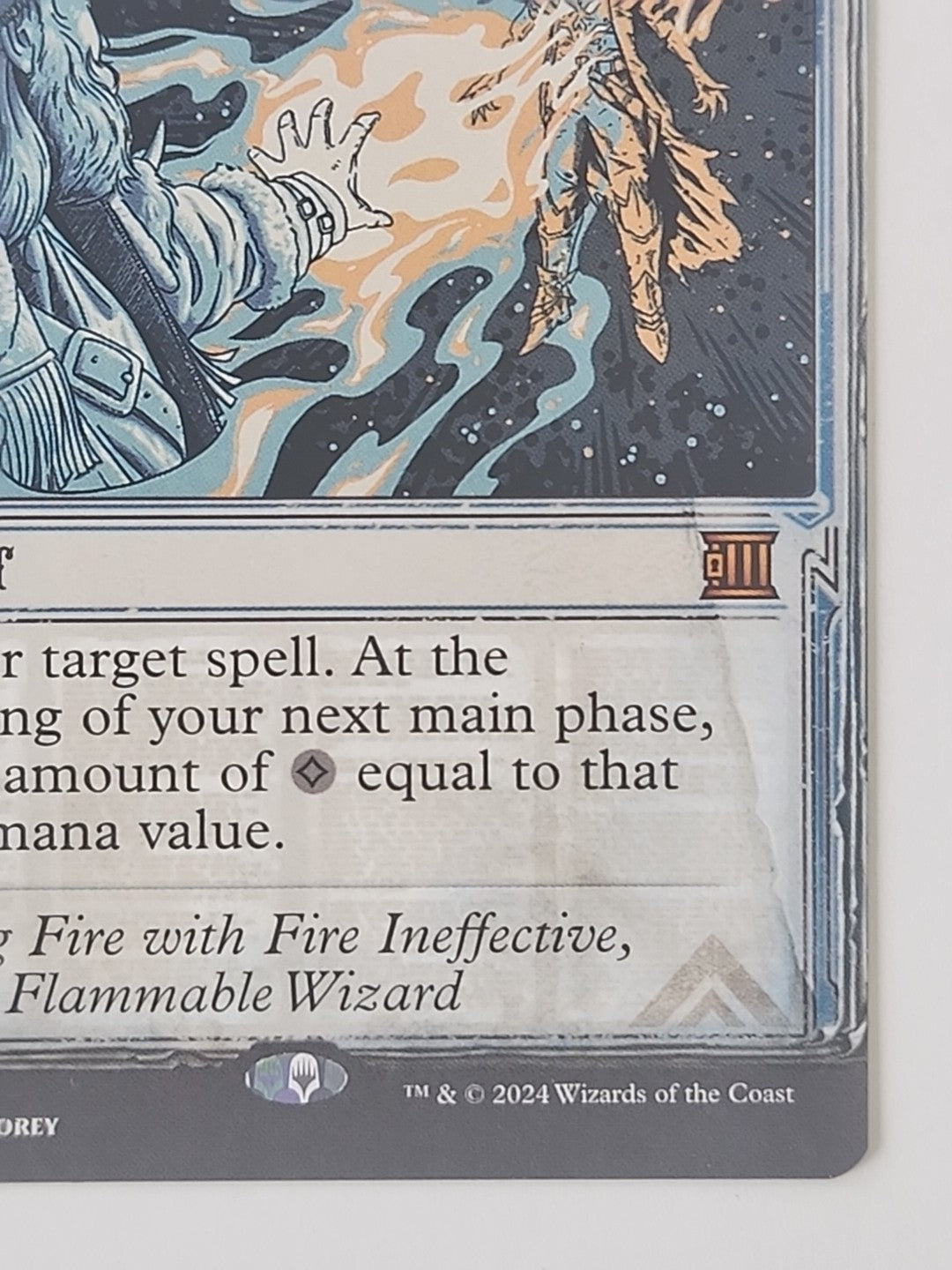 MTG Outlaws Of Thunder Junction Mana Drain #0011 Mythic Non-Foil LP English
