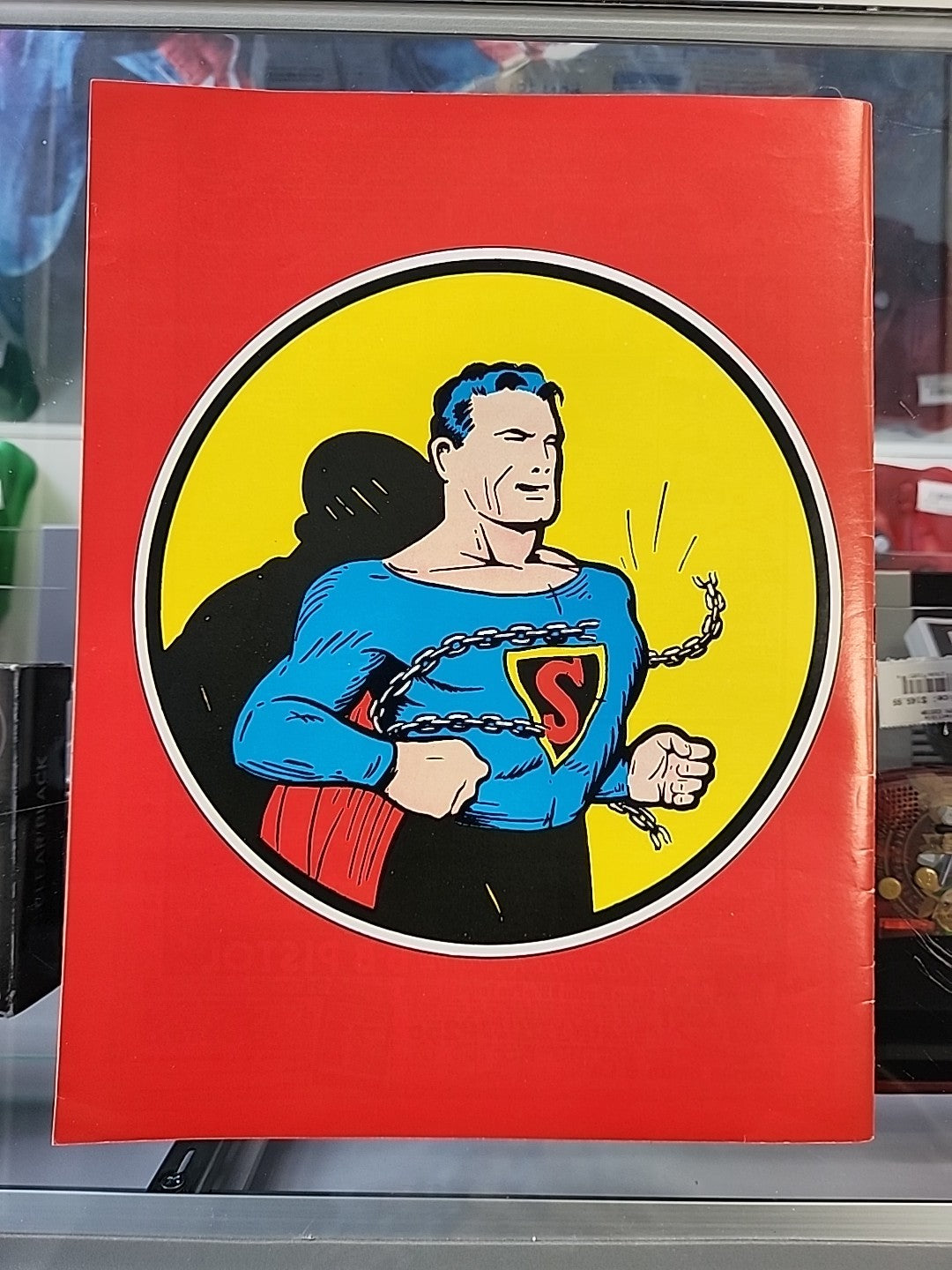 Superman Oversized Replica C-61 Signed Siegel & Shuster COA 1:250 Rare See Pics