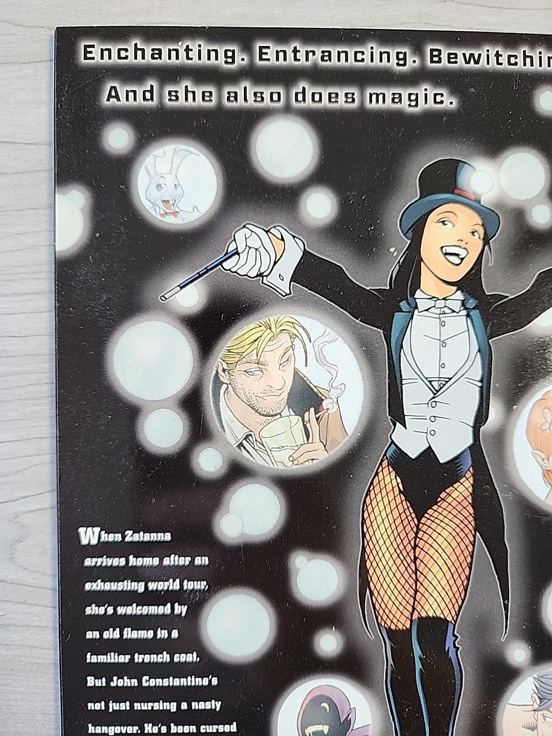 ZATANNA: EVERYDAY MAGIC ONE-SHOT VERTIGO/DC 2003 BOLLAND COVER 1st Printing NM