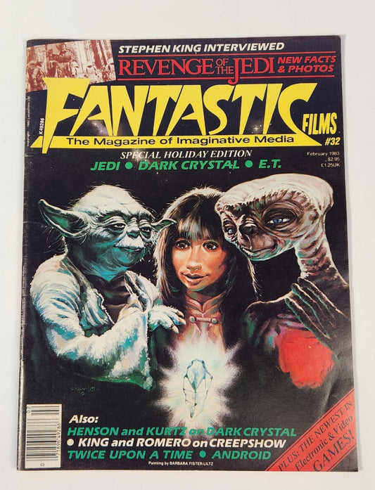 Fantastic Films Sept 1983 #32 Revenge of the Jedi Magazine, Star Wars, Romero