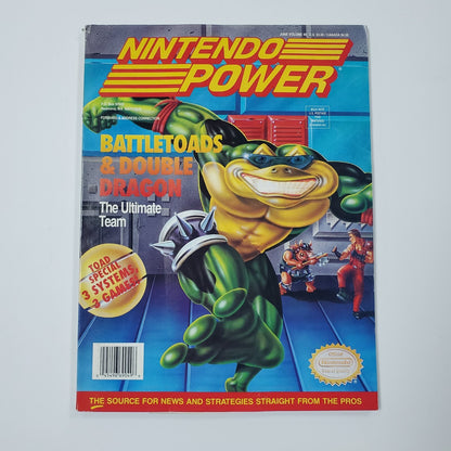 Nintendo Power #49 - Battletoads Double Dragon- Complete With Poster & Inserts