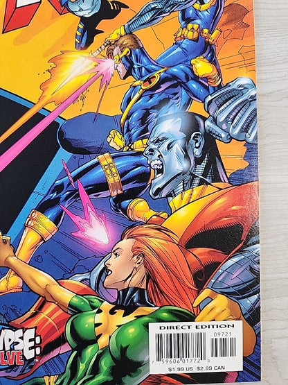 X-Men # 97 2000 Variant Connecting Cover Yu Apocalypse