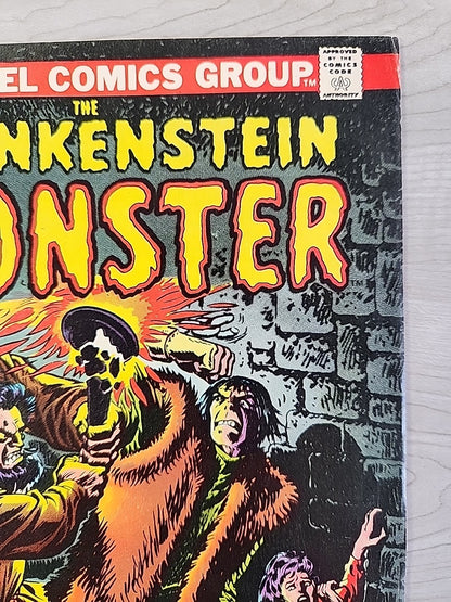 The Frankenstein Monster #11 Marvel Comics 1974 FN/VF Gary Friedrich