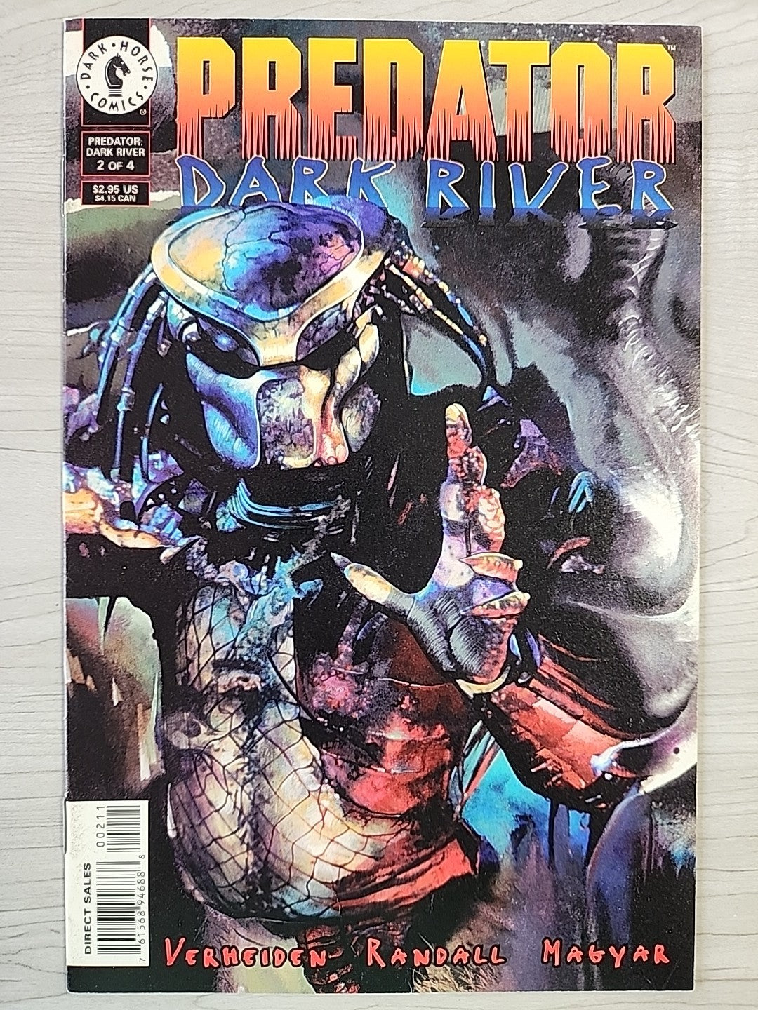 Predator: Dark Rivers #1-4 Complete Run Dark Horse 1996 VF #1 Newsstand 