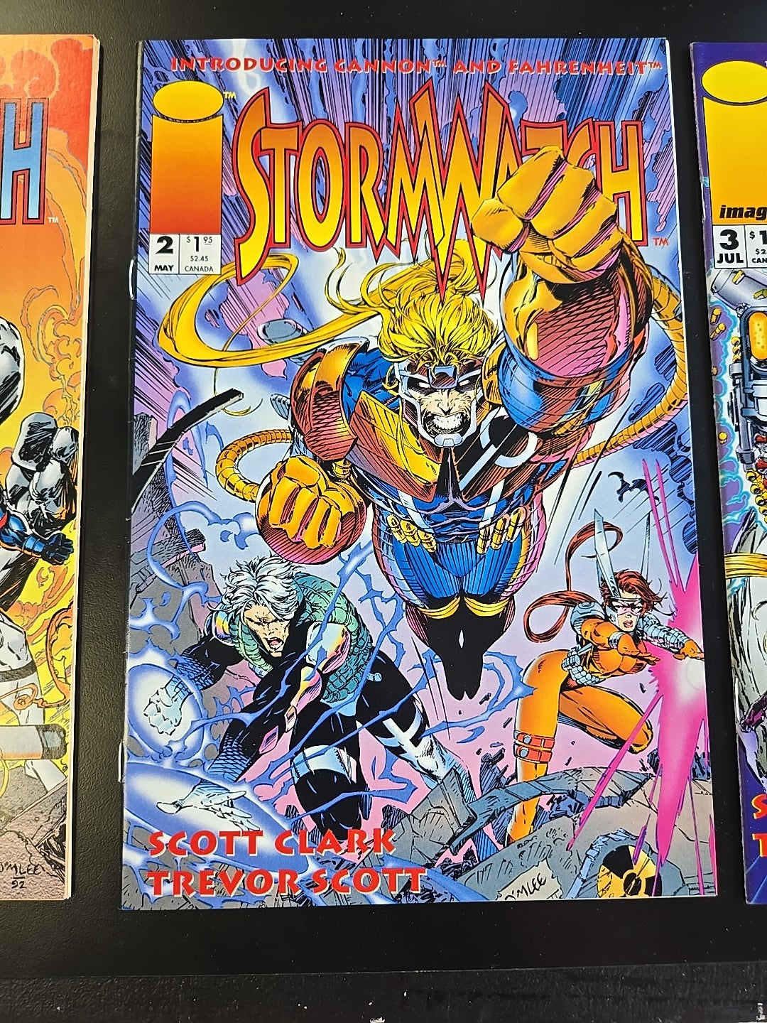 Stormwatch #1-3 Lot of 3 Jim Lee 1993 Image Comics 