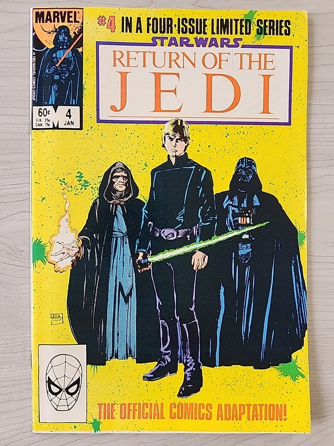 Star Wars: Return of The Jedi  Limited Series Issues 1-4 NM Marvel Comics 1983