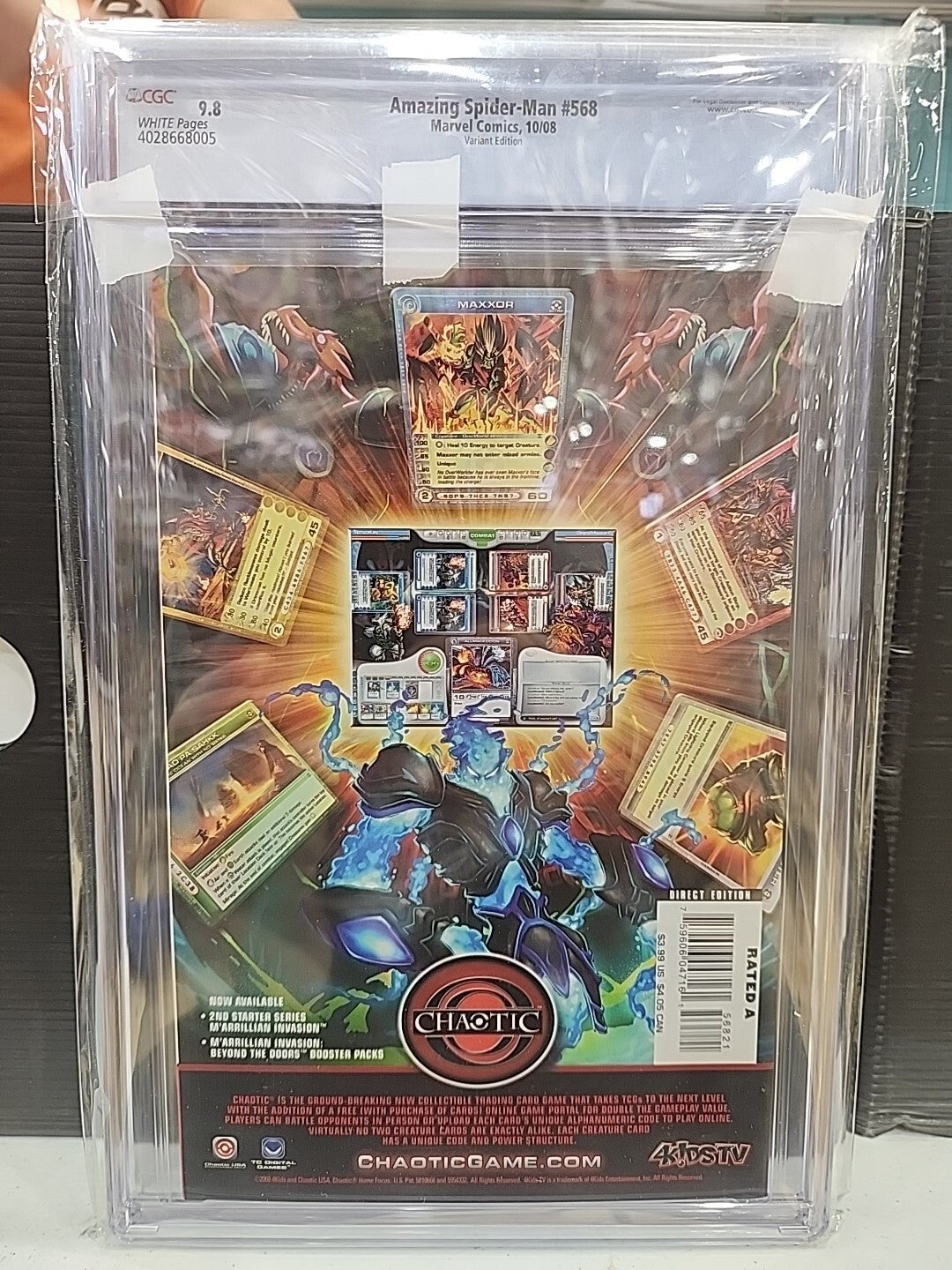 Amazing Spider-Man #568 C Romita Sr. Cover 1:25 Variant CGC 9.8 New Ways To Die 