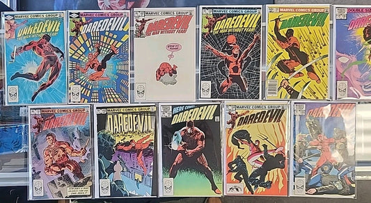 Daredevil #185 - 195 197-200 Lot Of 15 Issues Frank Miller Klaus Janson VF/NM