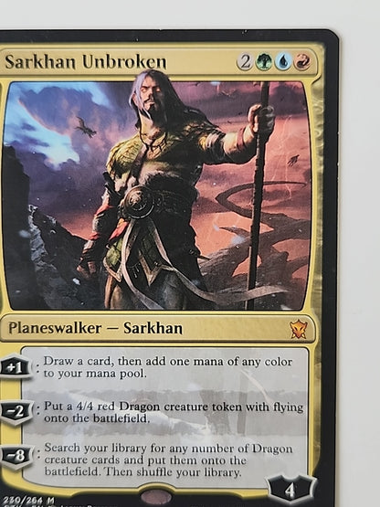 MTG Sarkhan Unbroken Dragons of Tarkir 230/264 Regular Mythic LP