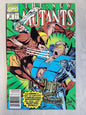 The New Mutants #93 Marvel Comics 1990 NM WOLVERINE VS CABLE Newsstand Variant