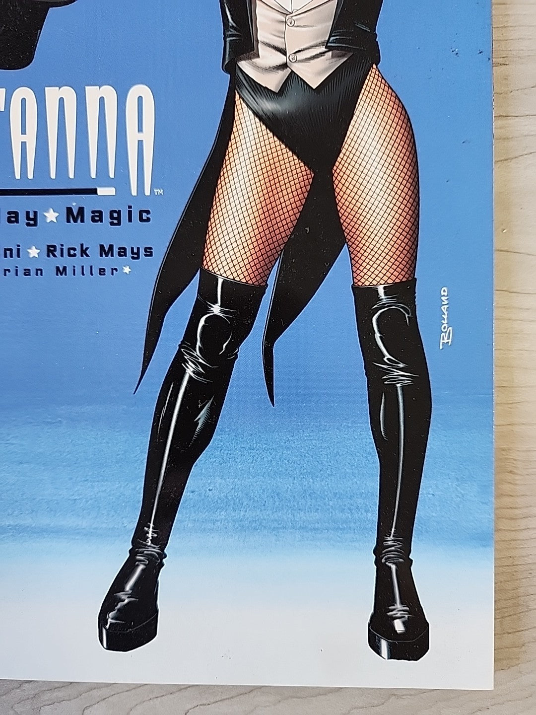 ZATANNA: EVERYDAY MAGIC ONE-SHOT VERTIGO/DC 2003 BOLLAND COVER 1st Printing NM