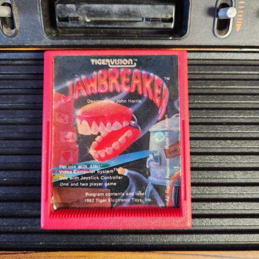 JAWBREAKER Atari 2600 tigervision Game Cartridge