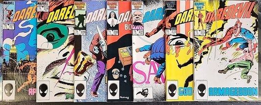 DAREDEVIL #227-233 'BORN AGAIN' COMPLETE RUN 1986 Miller Mazzucchelli High Grade