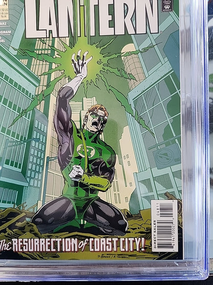 Green Lantern v3 #48 CGC 9.8  1st App of Kyle Rayner 1994 Emerald Twilight 1