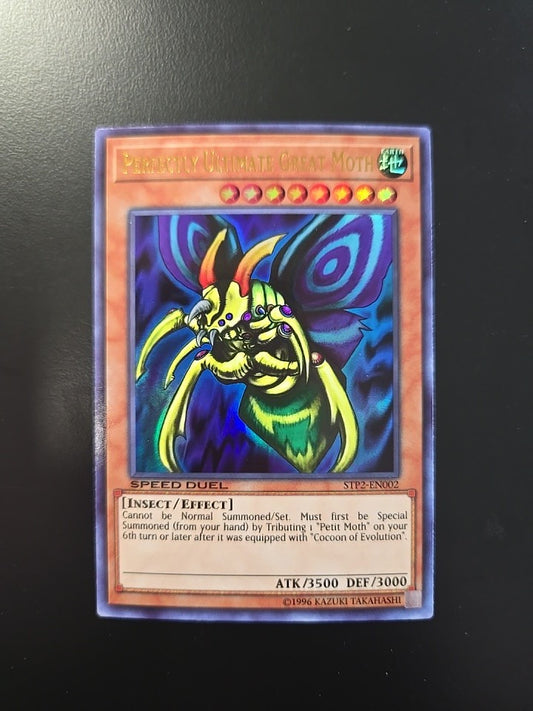 Yu-Gi-Oh! TCG Perfectly Ultimate Great Moth STP2-EN002 Ultra Rare NM