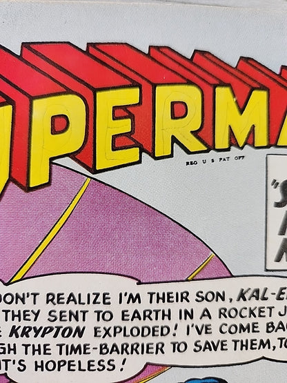 Superman #141 VG/VG+ Superman's Return To Krypton DC Comics 1960