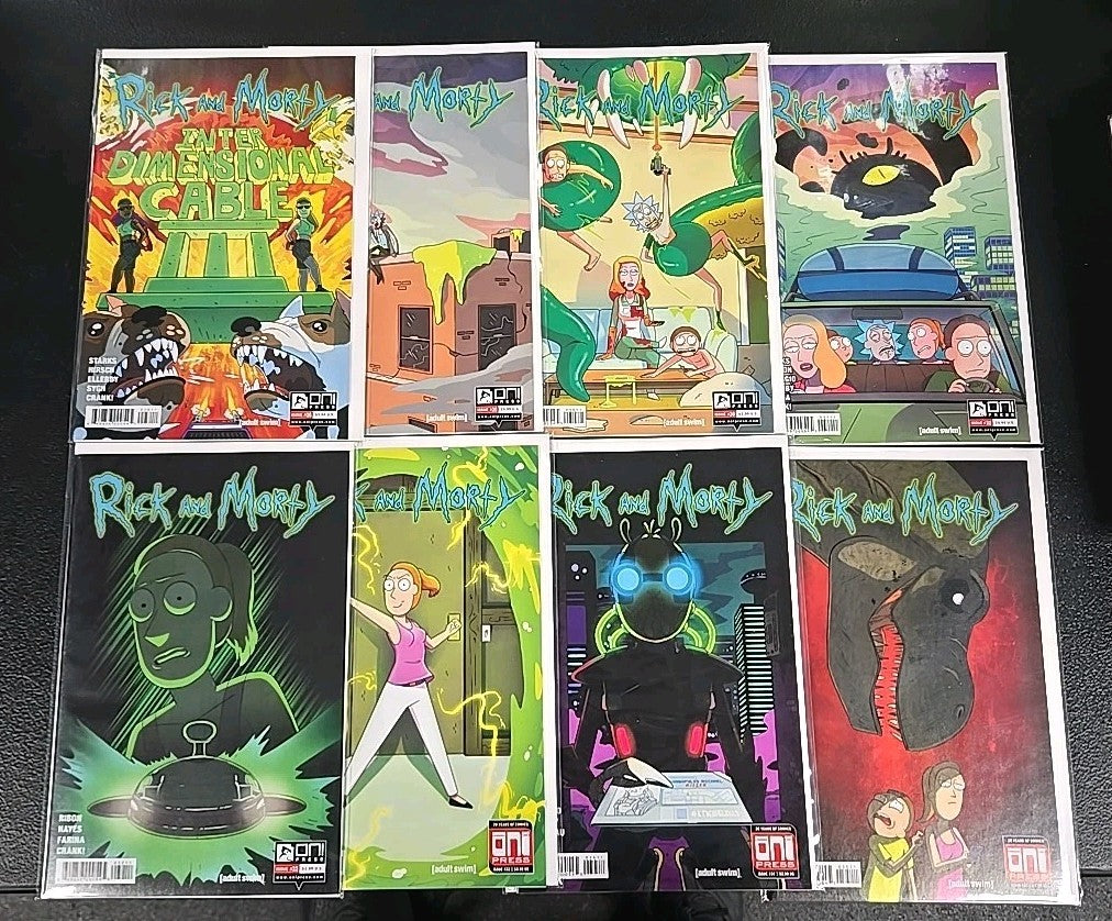 Rick And Morty - 51 Book Lot - Oni Press - VF/NM - Hard To Find Bundle 🔥 