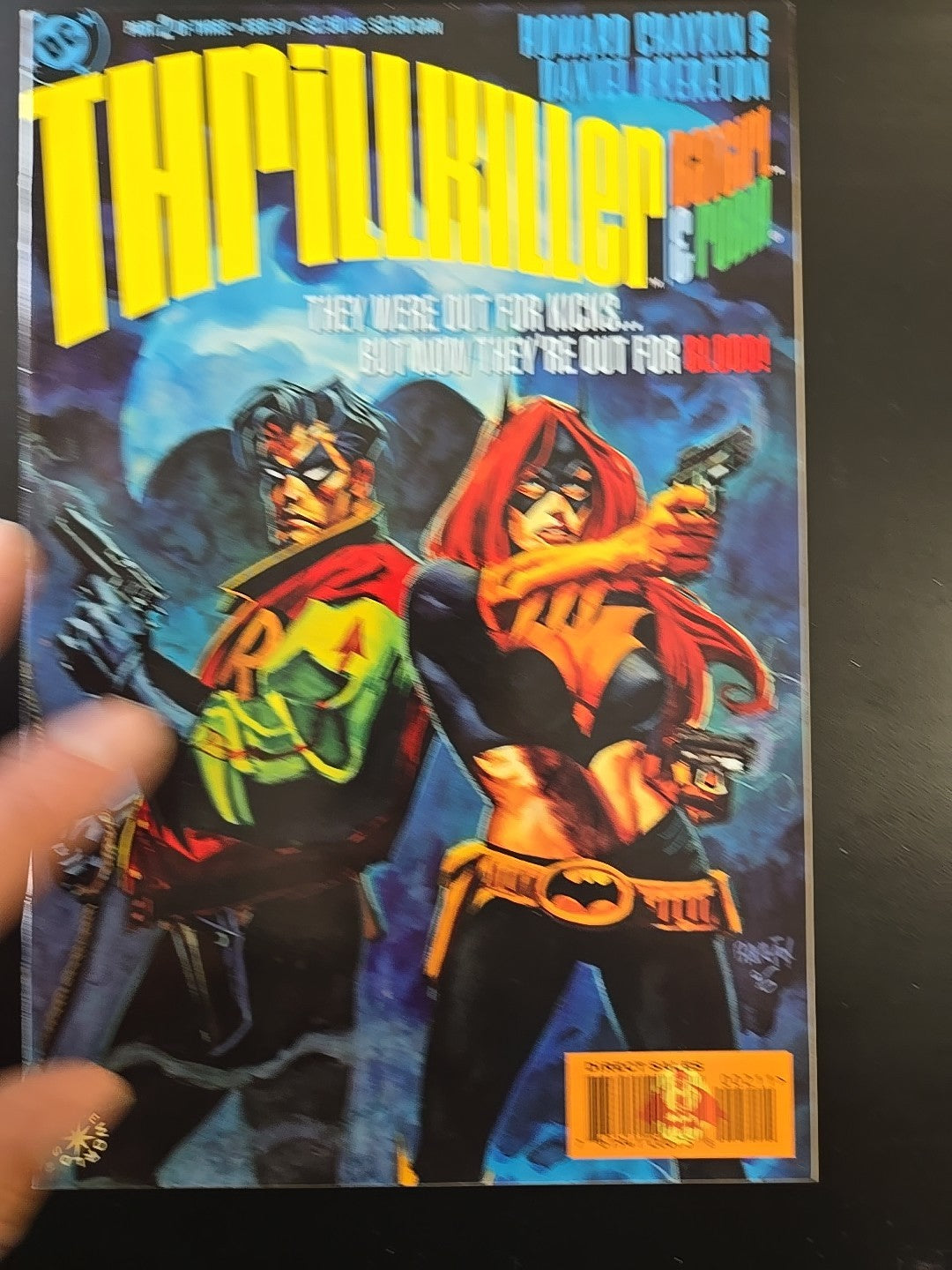 Thrillerkiller #1,2,3 DC Comics 1997 Howard Chykin Mini-Series Direct Edition NM