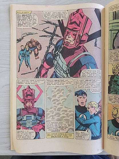 1982 Marvel Fantastic Four #244 1st Frankie Raye As Nova GALACTUS VF/NM 9.0