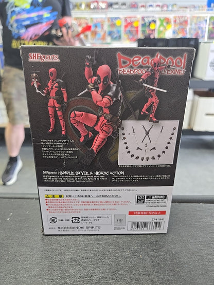 SH Figuarts Marvel Deadpool Wolverine New Factory Sealed Tamashii Bandai