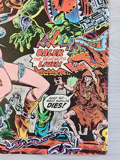 Marvel Feature 1-7 COMPLETE Series Frank Thorne Red Sonja 1 2 3 4 5 6 7 Conan 
