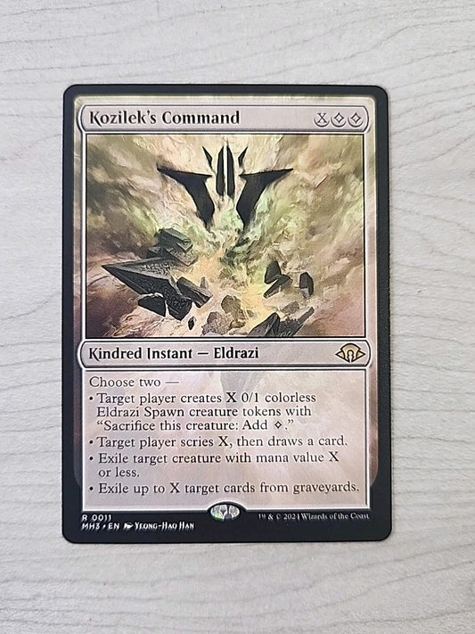 MTG Kozilek's Command 11 Regular Modern Horizons 3 MH3 NM
