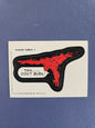 1974 1975 Topps Marvel Comic Book Heroes Sticker Human Torch - 1 Tan...Dont Burn