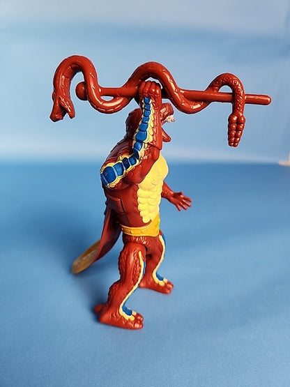 Vintage MOTU Rattlor 100% Complete Masters Of The Universe 1984 Yellow Neck 