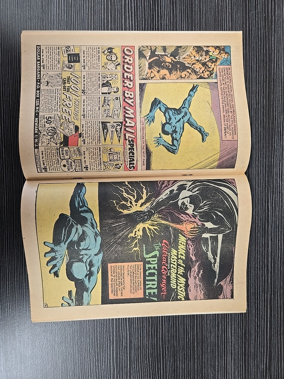 Spectre #3 DC 1968 Neal Adams Cover 