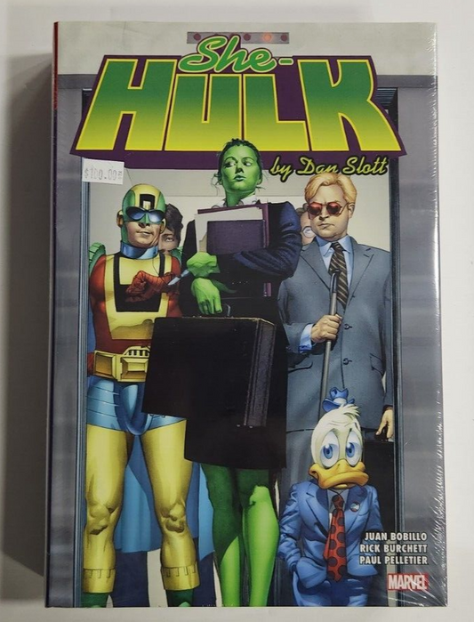 SHE-HULK By Dan Slott Omnibus HC DM Variant Cover (2022) New / Sealed