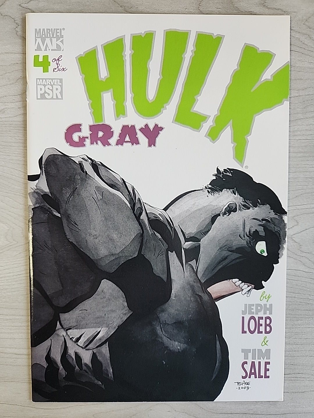 Hulk Gray #1-6 (2003) Complete Series Set Jeph Loeb Tim Sale Marvel Comics