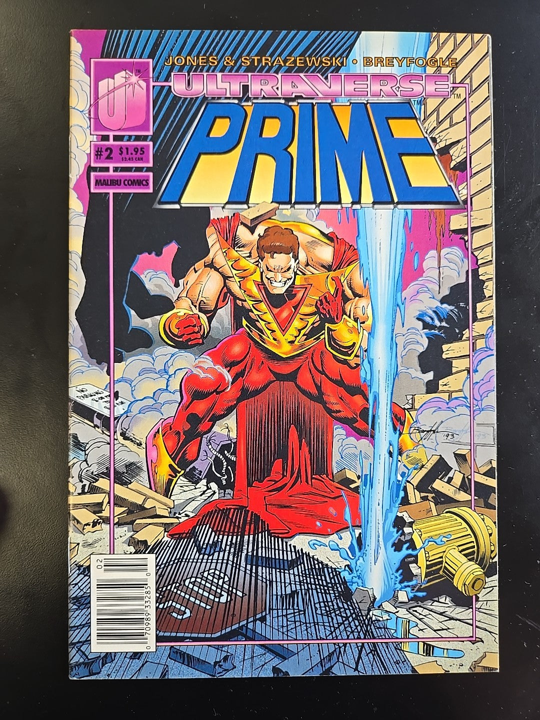 Ultraverse Prime #1 & #2 Malibu Comics 1993 - Kevin Green NEWSSTAND