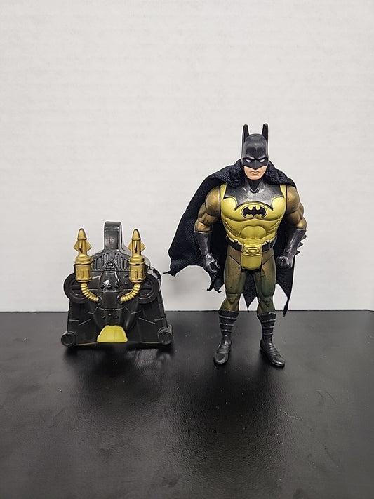 Vintage 1990 Kenner DARK KNIGHT Collection TEC-SHIELD BATMAN Figure Complete