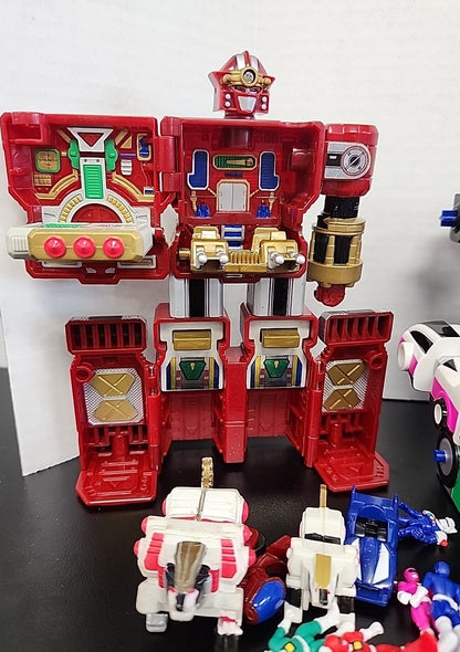 Power Rangers Turbo micro playset Megazord Zeo Red And More Lots Of Extras
