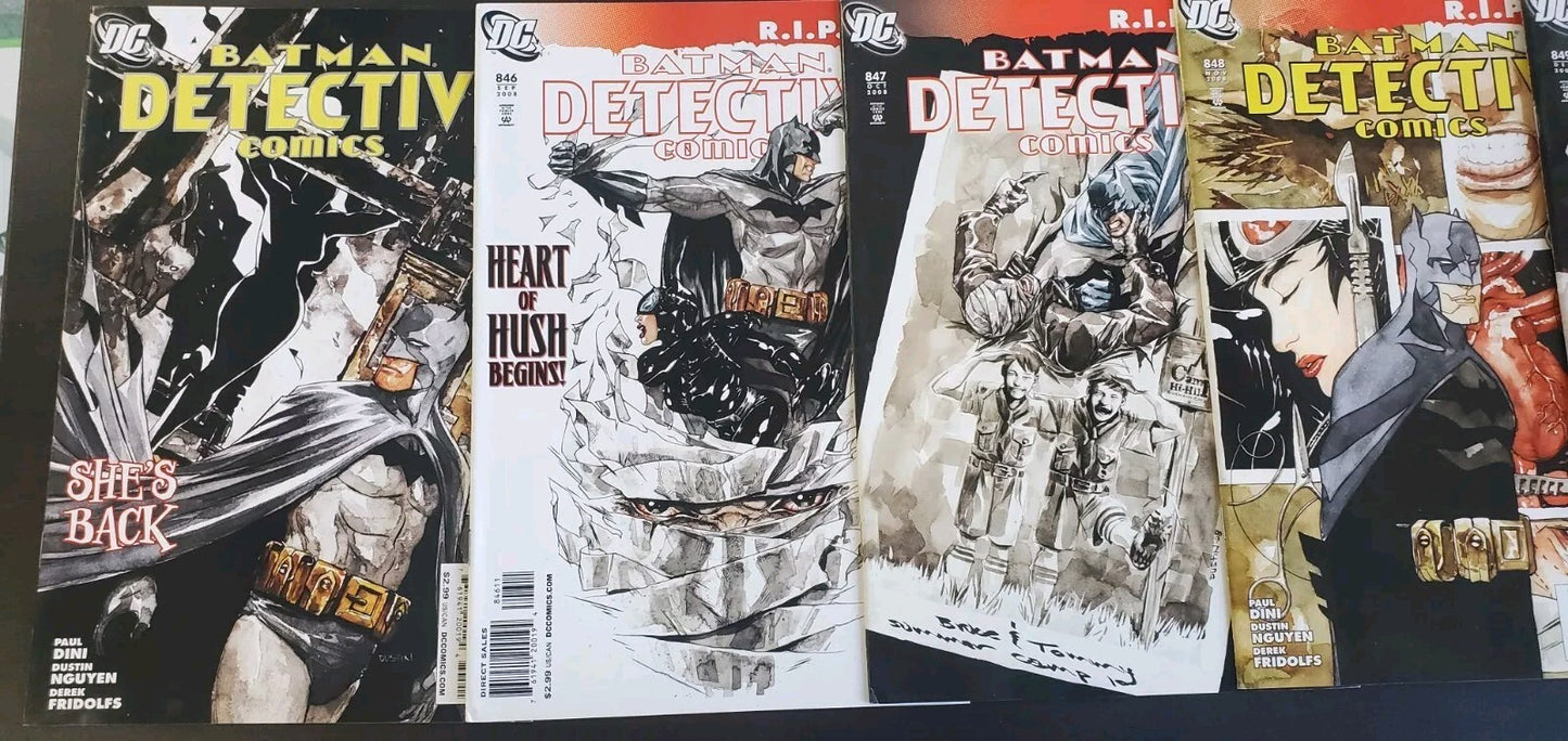 Detective Comics 823-829 & 833-849 Lot 1st App Harvest Included