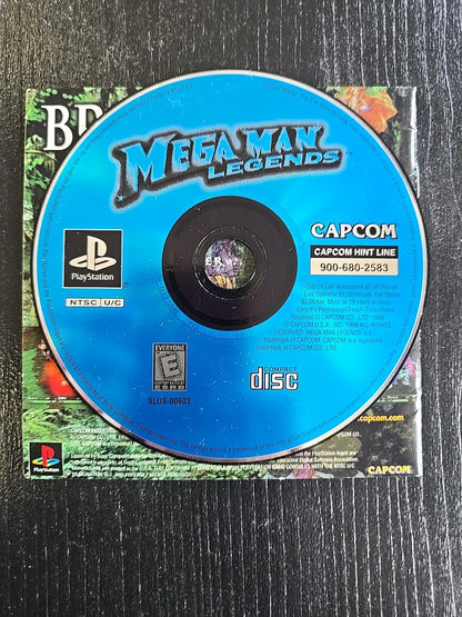 Mega Man Legends (Sony PlayStation 1, 1998) Capcom Black Label CIB Complete